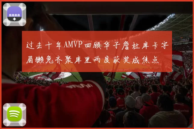过去十年AMVP回顾华子詹杜库卡字眉獭兔齐聚库里两度获奖成焦点
